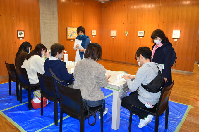 来館者様の体験のご様子