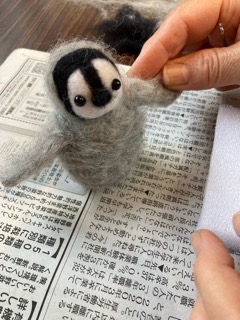 羊毛フェルトワークショップの様子６