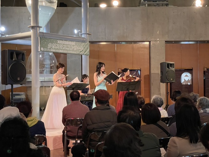 第１４回クリスマスコンサート演奏風景１