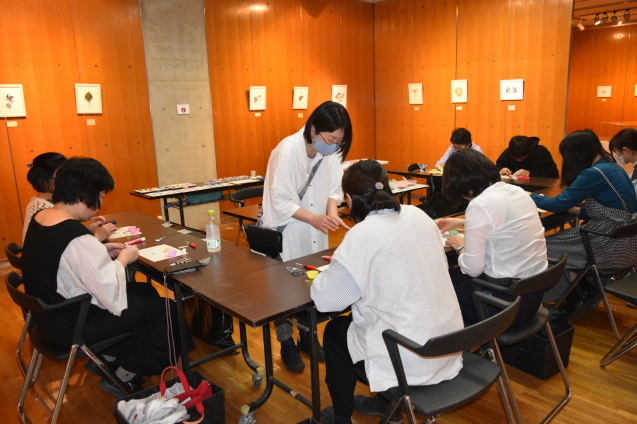 くものおうさんワークショップ風景写真